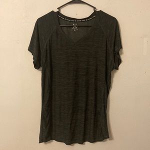 Game Time XL dark grey v neck workout shirt